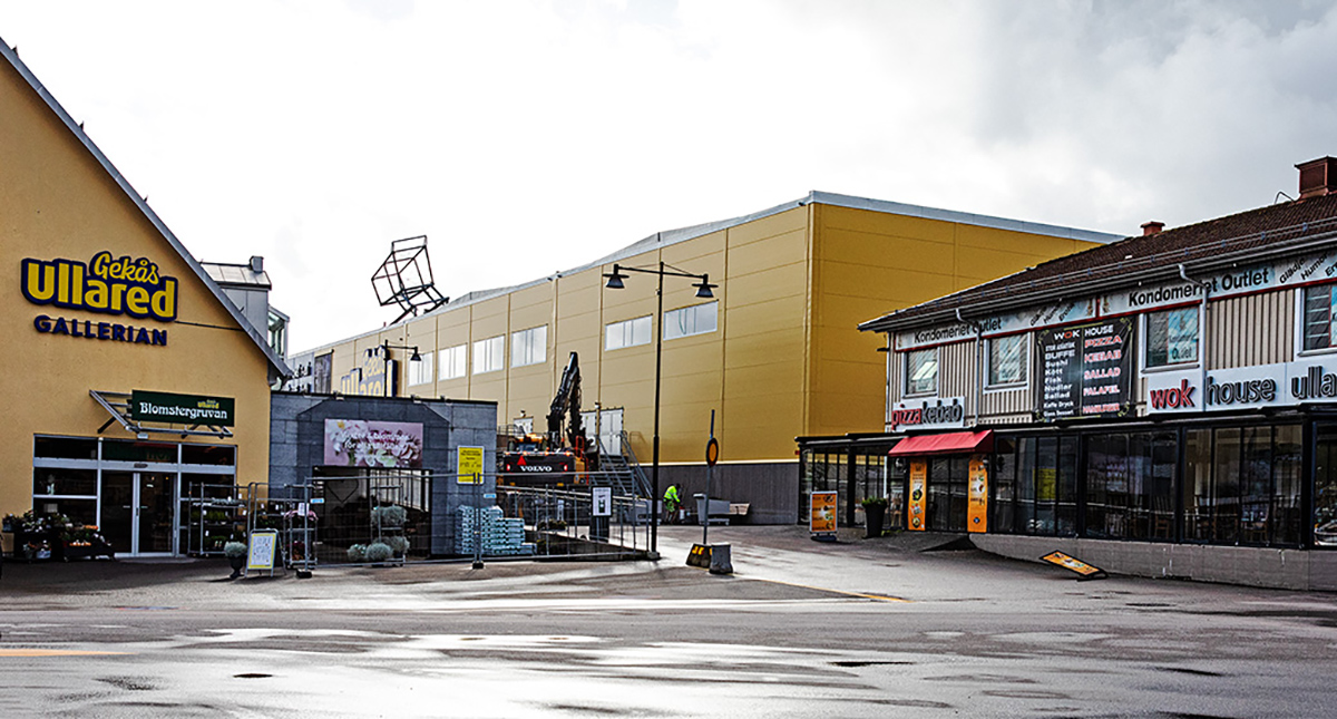 Slutdestinationen för många av resenärerna på väg 153. Foto: Dexter Svärd Huss